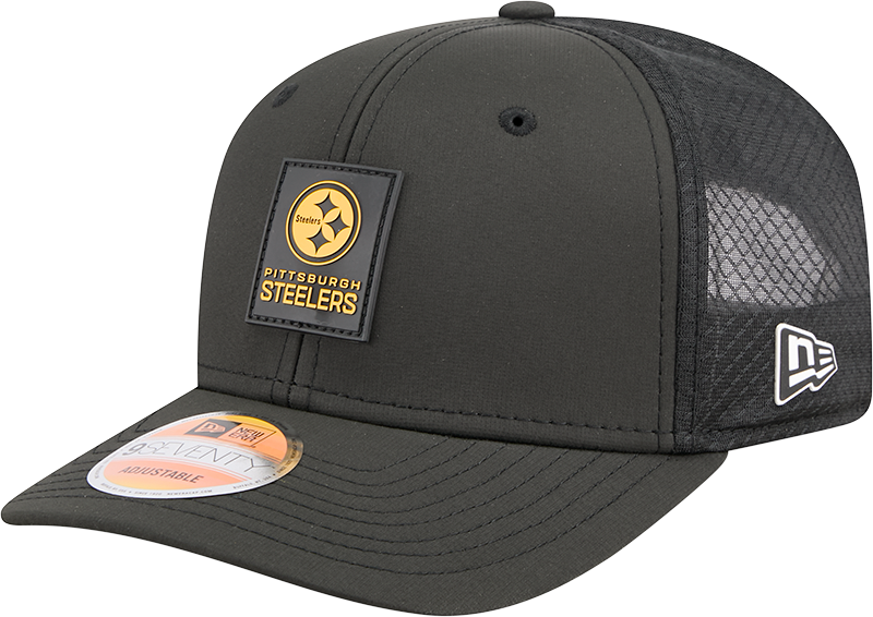 Pittsburgh Steelers 2025 Sideline Hot Weather 9SEVENTY Trucker Hat