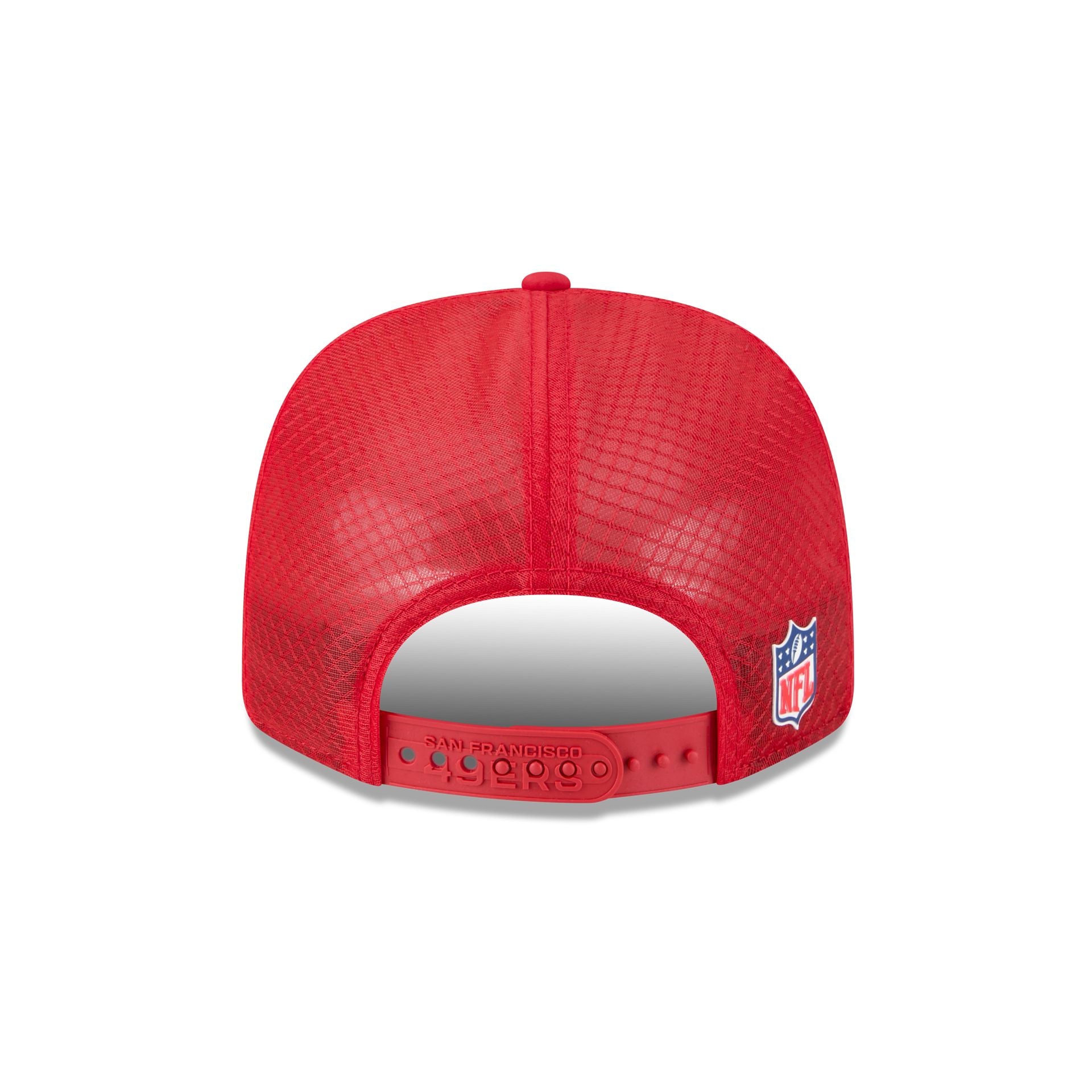 San Francisco 49ers 2025 Sideline Hot Weather 9SEVENTY Trucker Hat