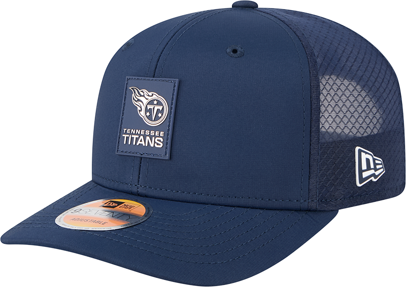 Tennessee Titans 2025 Sideline Hot Weather 9SEVENTY Trucker Hat