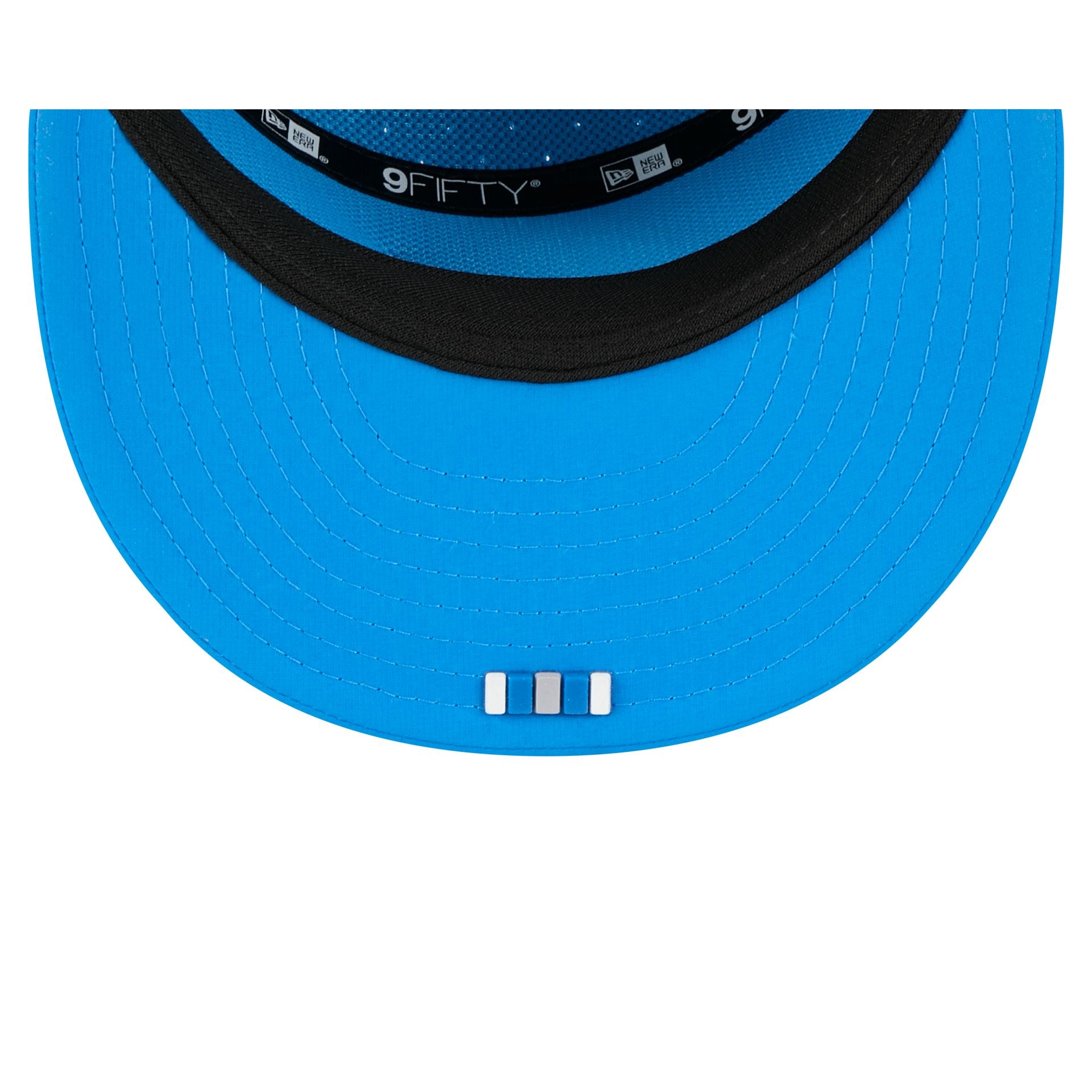 Detroit Lions 2025 Sideline Hot Weather Split Panel 9FIFTY Snapback Hat