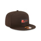 Cleveland Browns 2025 Sideline Hot Weather Split Panel 9FIFTY Snapback Hat