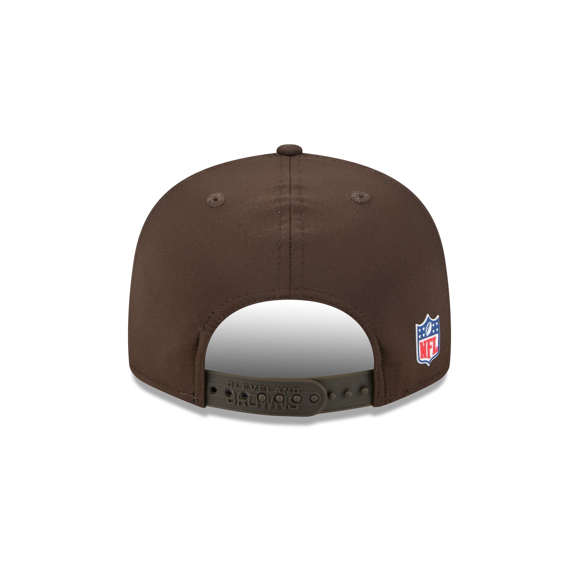 Cleveland Browns 2025 Sideline Hot Weather Split Panel 9FIFTY Snapback Hat