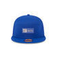 New York Giants 2025 Sideline Hot Weather Split Panel 9FIFTY Snapback Hat
