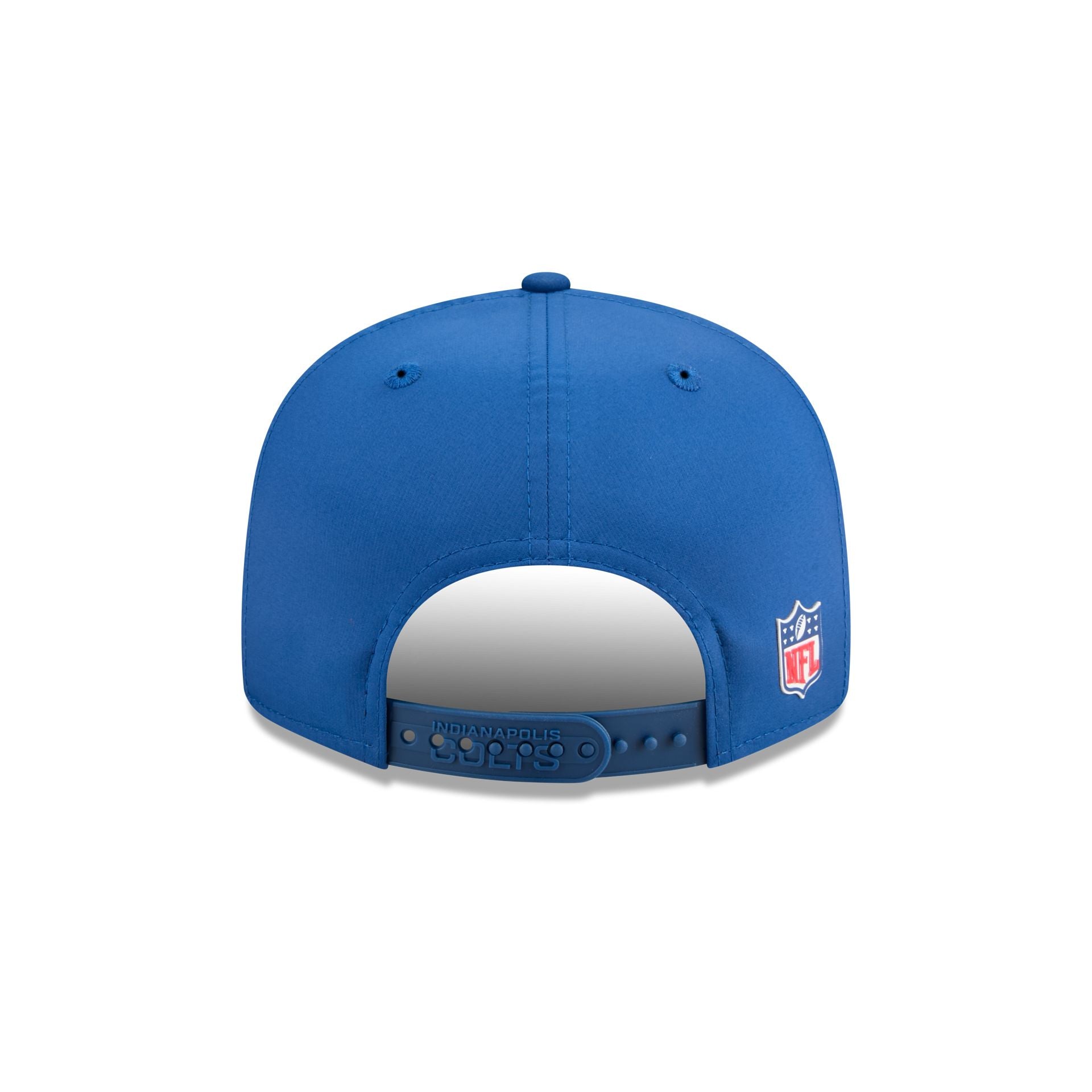 Indianapolis Colts 2025 Sideline Hot Weather Split Panel 9FIFTY Snapback Hat