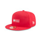 Kansas City Chiefs 2025 Sideline Hot Weather Split Panel 9FIFTY Snapback Hat