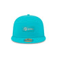 Miami Dolphins 2025 Sideline Hot Weather Split Panel 9FIFTY Snapback Hat