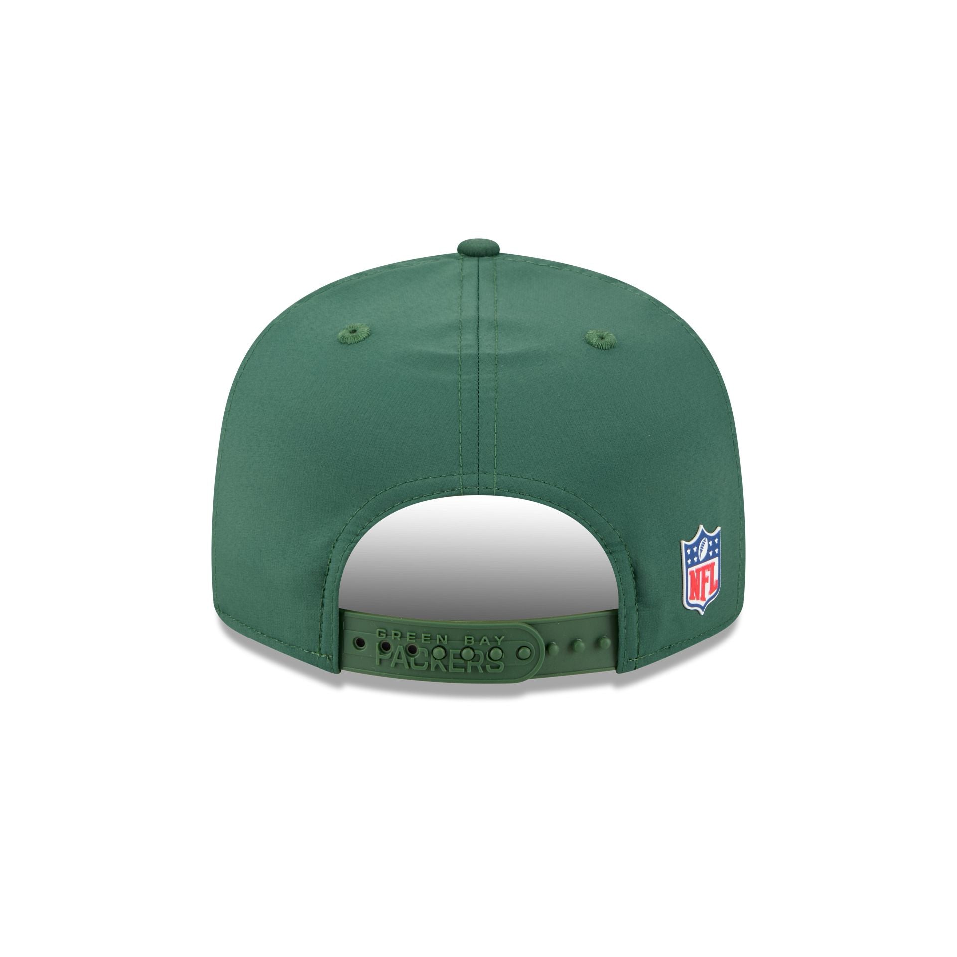 Green Bay Packers 2025 Sideline Hot Weather Split Panel 9FIFTY Snapback Hat