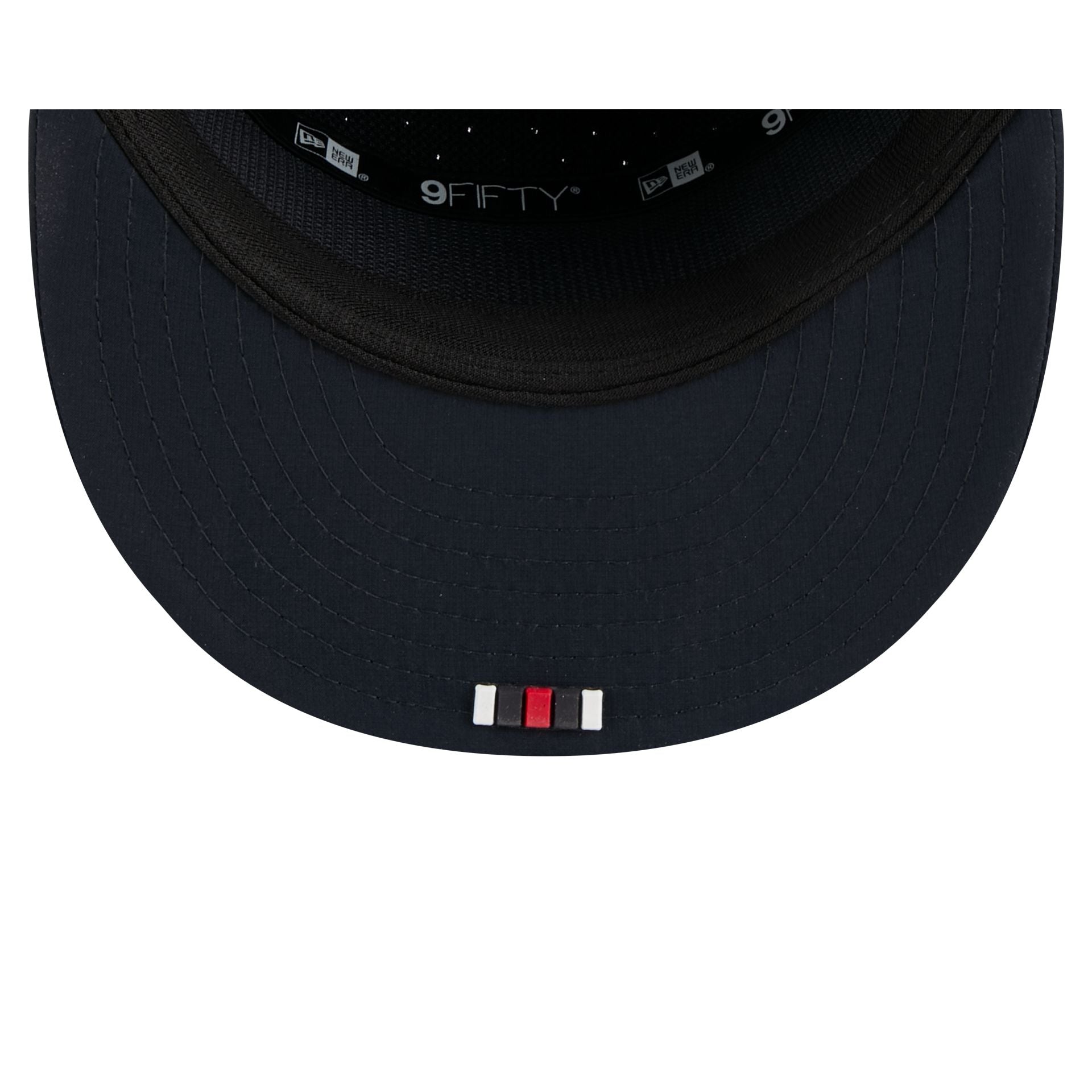 Houston Texans 2025 Sideline Hot Weather Split Panel 9FIFTY Snapback Hat