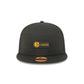 Pittsburgh Steelers 2025 Sideline Hot Weather Split Panel 9FIFTY Snapback Hat