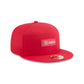 San Francisco 49ers 2025 Sideline Hot Weather Split Panel 9FIFTY Snapback Hat