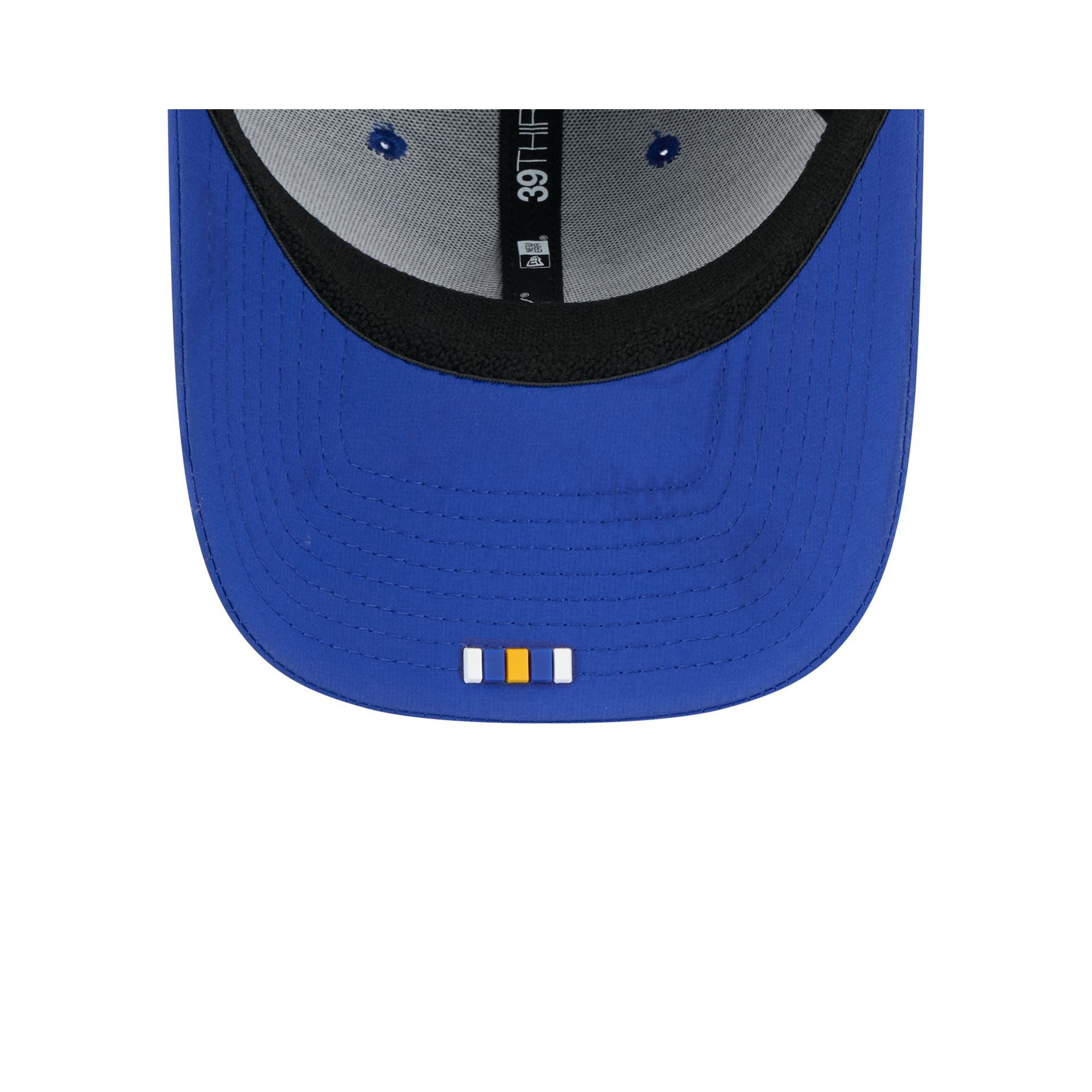 Los Angeles Rams 2025 Sideline Hot Weather Historic 39THIRTY Stretch Fit Hat