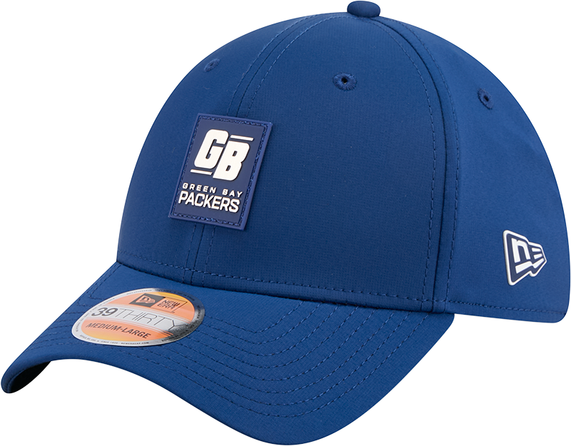 Green Bay Packers 2025 Sideline Hot Weather Historic 39THIRTY Stretch Fit Hat