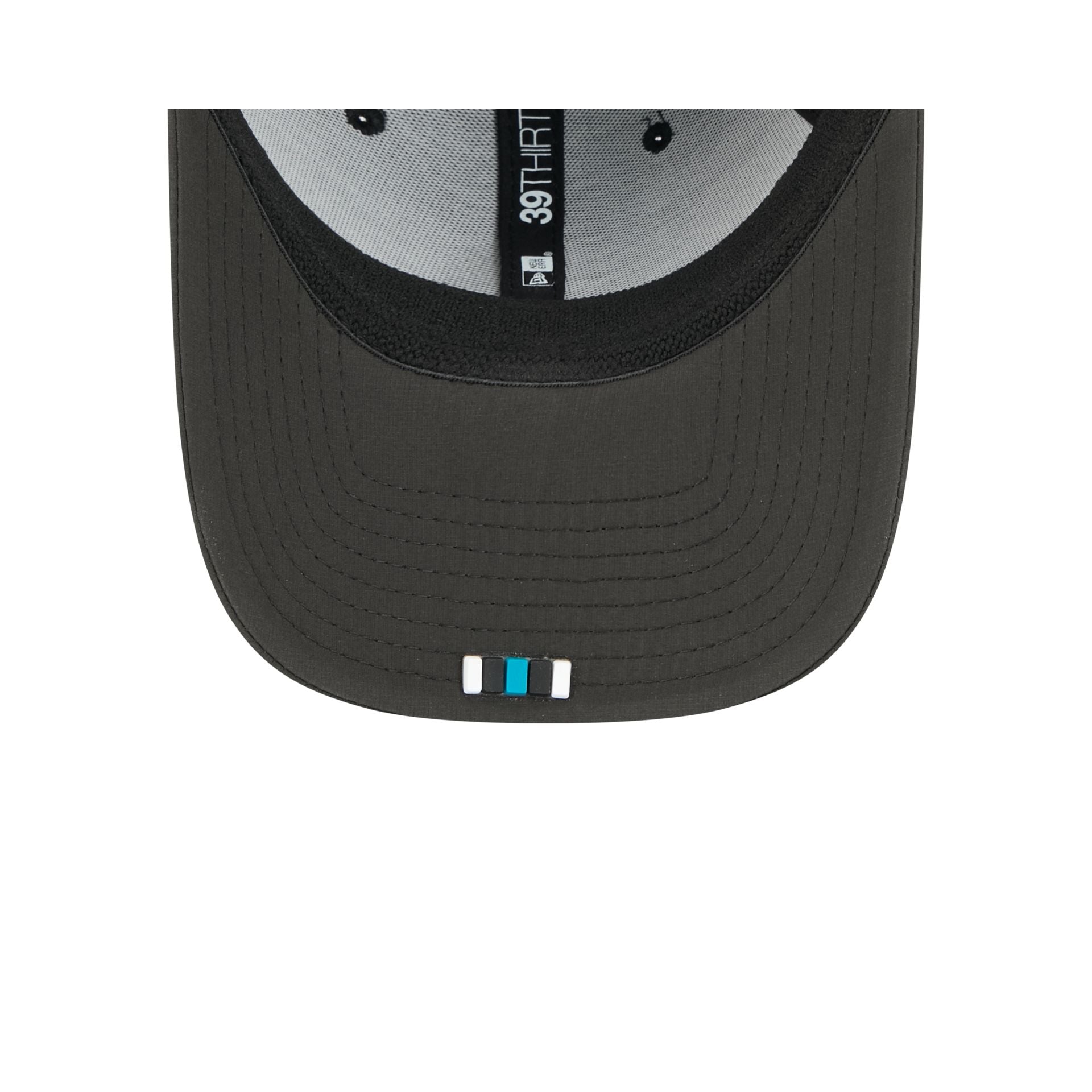 Jacksonville Jaguars 2025 Sideline Hot Weather Historic 39THIRTY Stretch Fit Hat