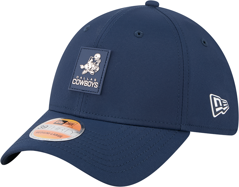 Dallas Cowboys 2025 Sideline Hot Weather Historic 39THIRTY Stretch Fit Hat