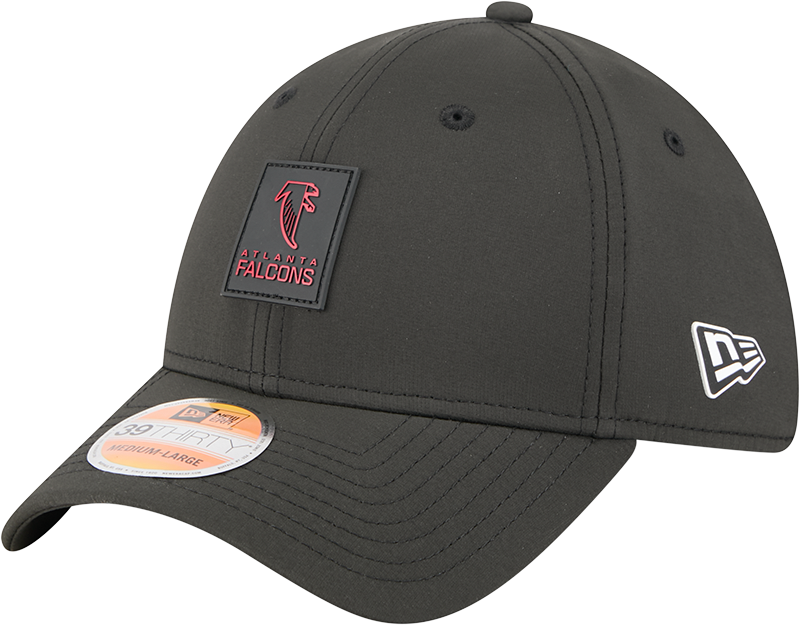 Atlanta Falcons 2025 Sideline Hot Weather Historic 39THIRTY Stretch Fit Hat