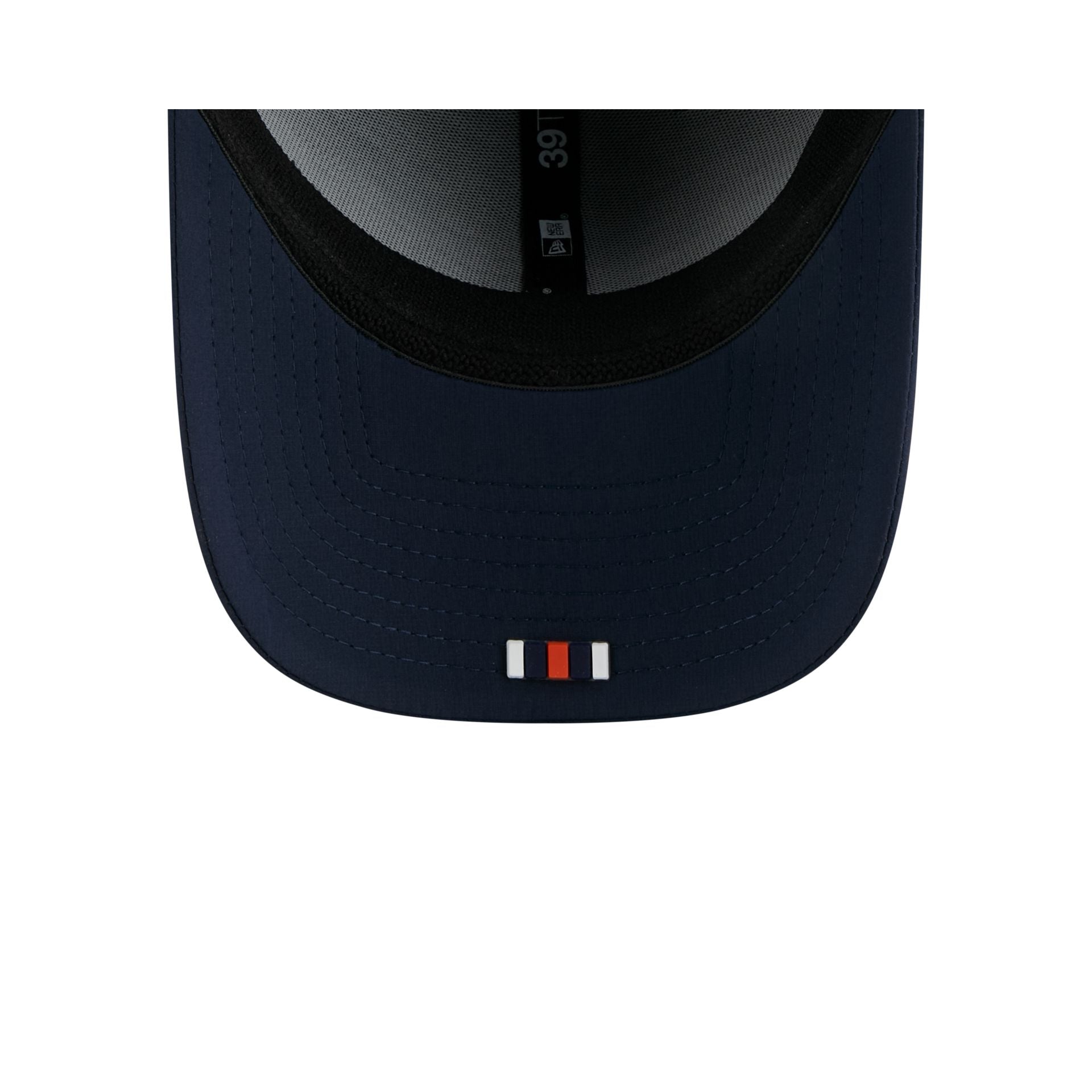 Chicago Bears 2025 Sideline Hot Weather Historic 39THIRTY Stretch Fit Hat