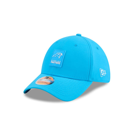 Carolina Panthers 2025 Sideline Hot Weather 39THIRTY Stretch Fit Hat - New Era Cap