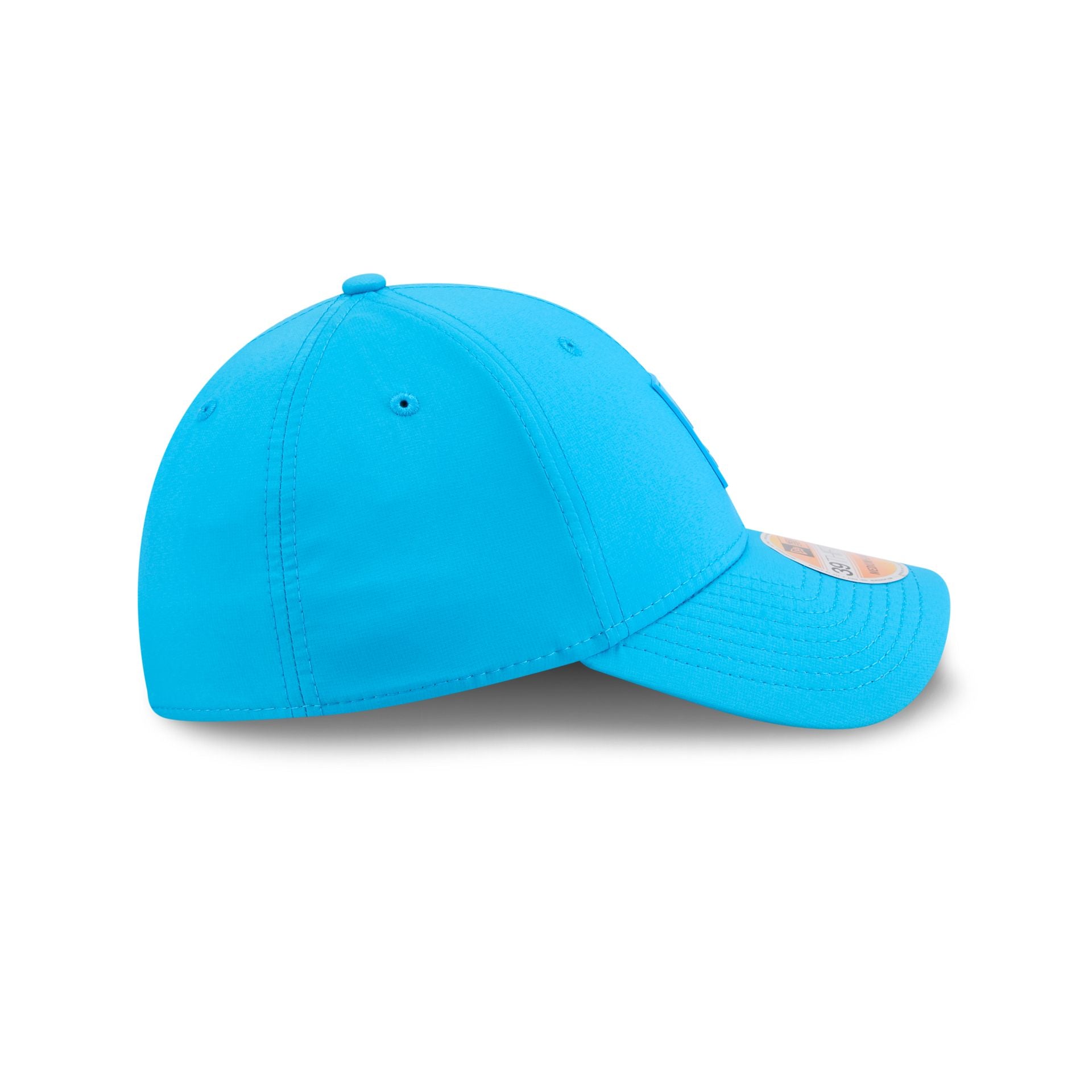 Carolina Panthers 2025 Sideline Hot Weather 39THIRTY Stretch Fit Hat