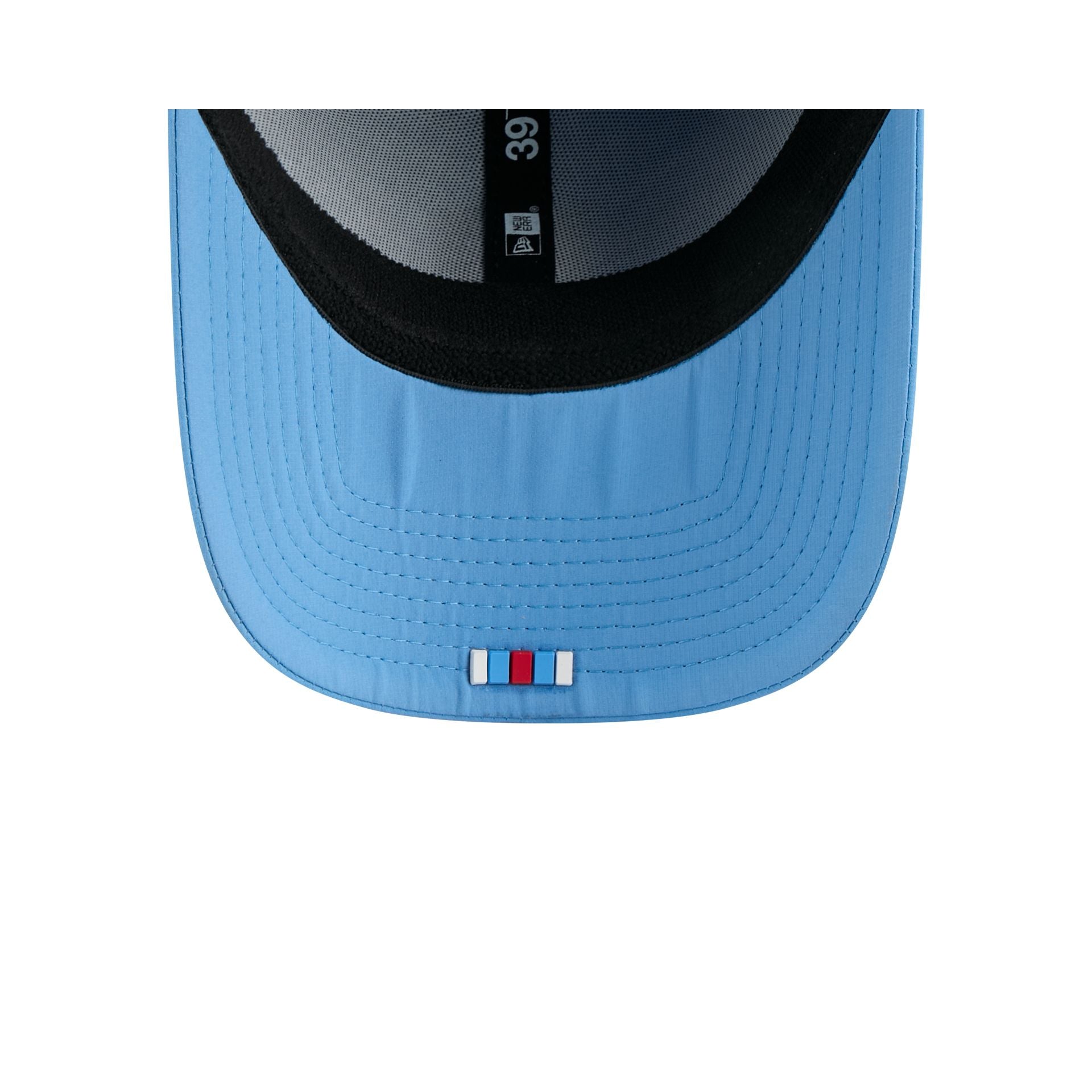 Oilers 2025 Sideline Hot Weather Historic 39THIRTY Stretch Fit Hat