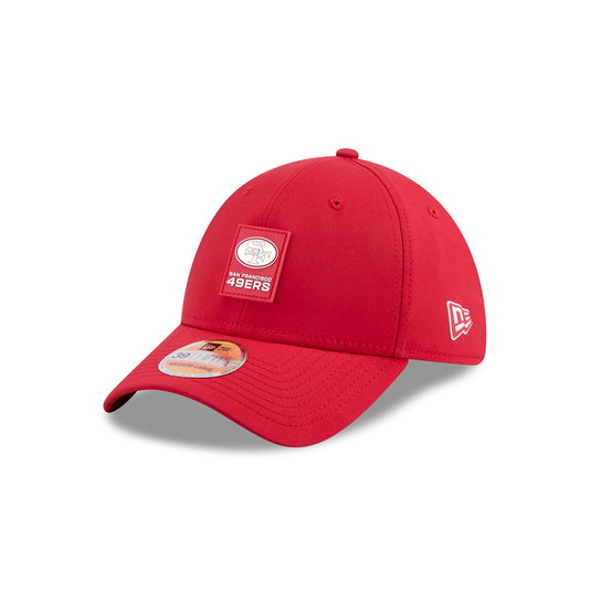 San Francisco 49ers 2025 Sideline Hot Weather Historic 39THIRTY Stretch Fit Hat - New Era Cap