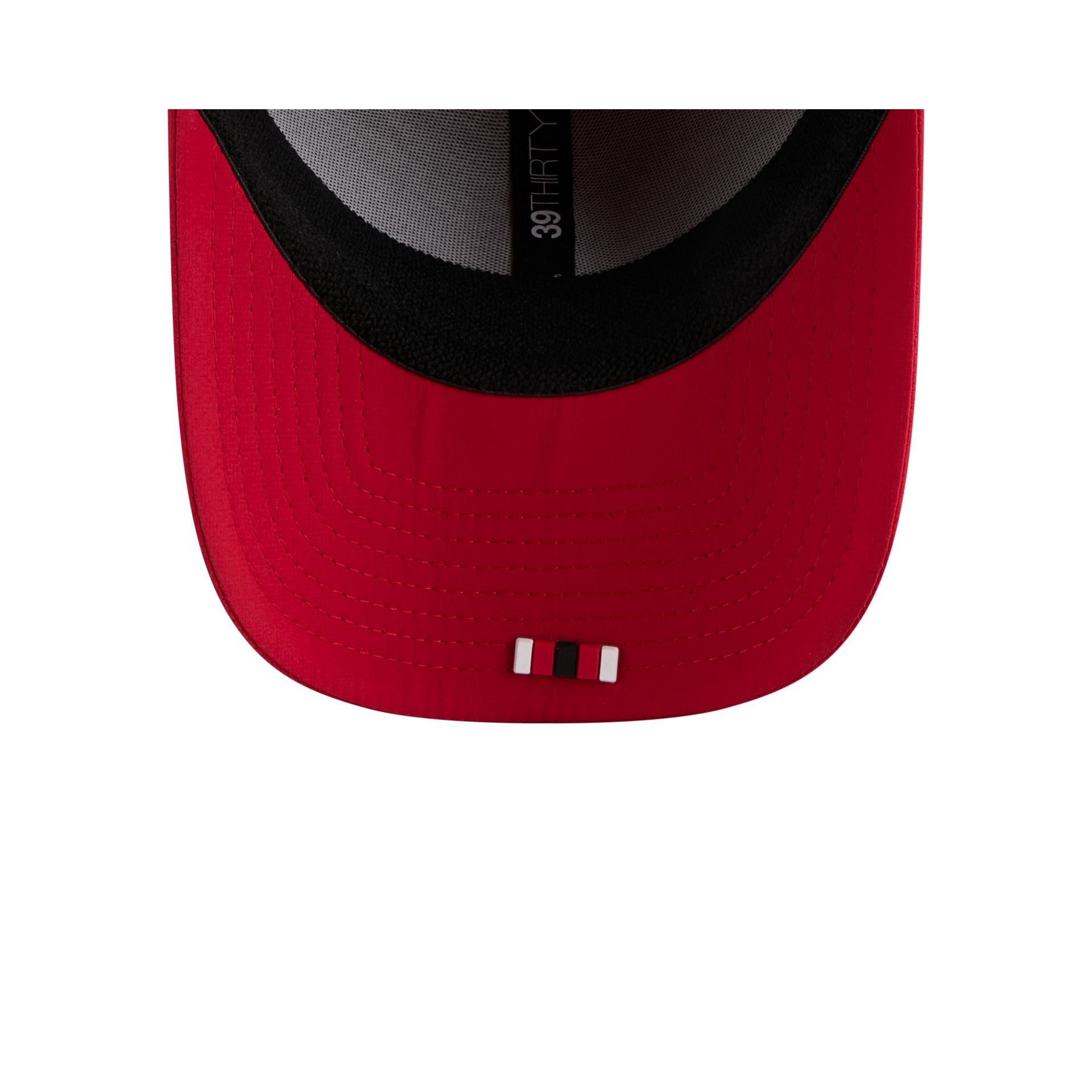 San Francisco 49ers 2025 Sideline Hot Weather Historic 39THIRTY Stretch Fit Hat