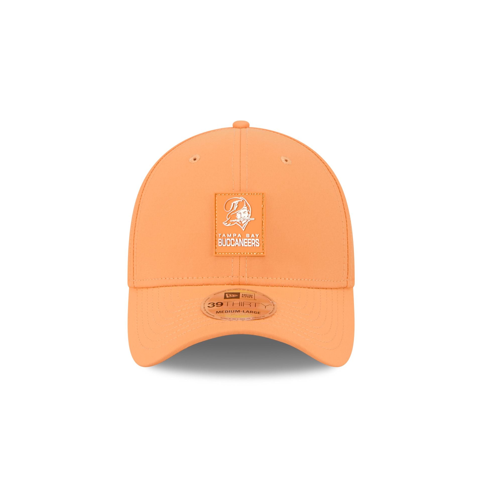 Tampa Bay Buccaneers 2025 Sideline Hot Weather Historic 39THIRTY Stretch Fit Hat