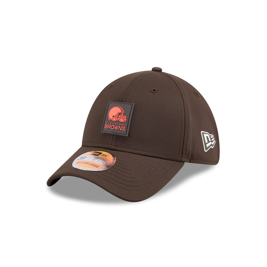 Cleveland Browns 2025 Sideline Hot Weather 39THIRTY Stretch Fit Hat - New Era Cap