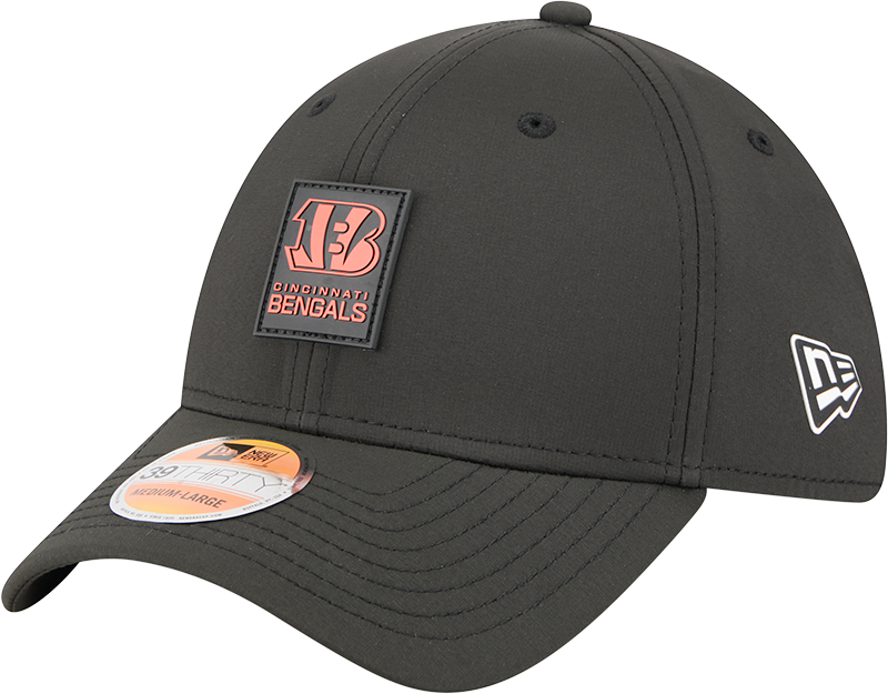 Cincinnati Bengals 2025 Sideline Hot Weather 39THIRTY Stretch Fit Hat