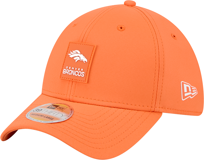 Denver Broncos 2025 Sideline Hot Weather 39THIRTY Stretch Fit Hat