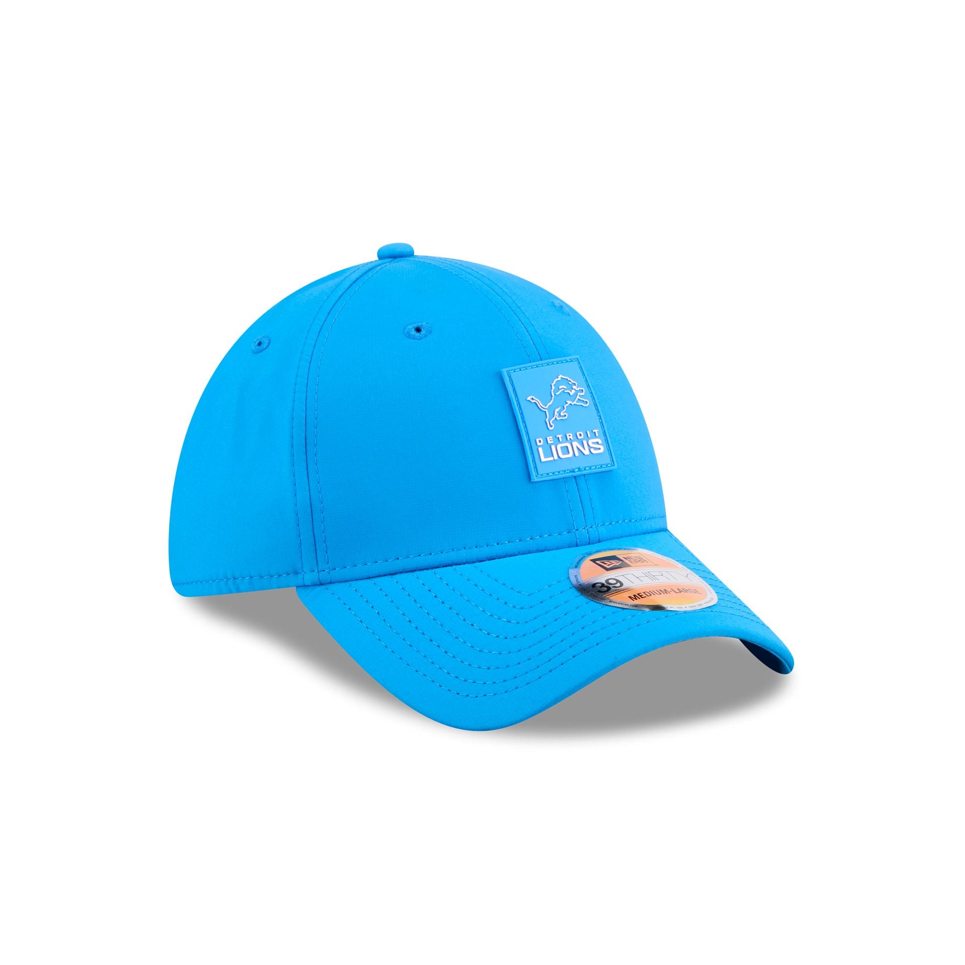 Detroit Lions 2025 Sideline Hot Weather 39THIRTY Stretch Fit Hat