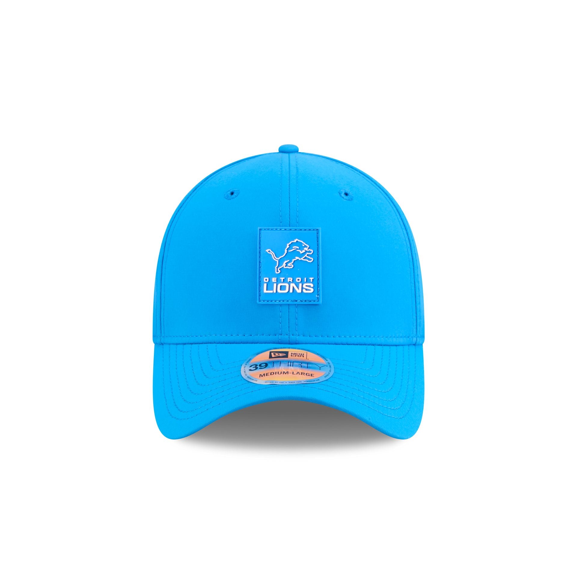 Detroit Lions 2025 Sideline Hot Weather 39THIRTY Stretch Fit Hat