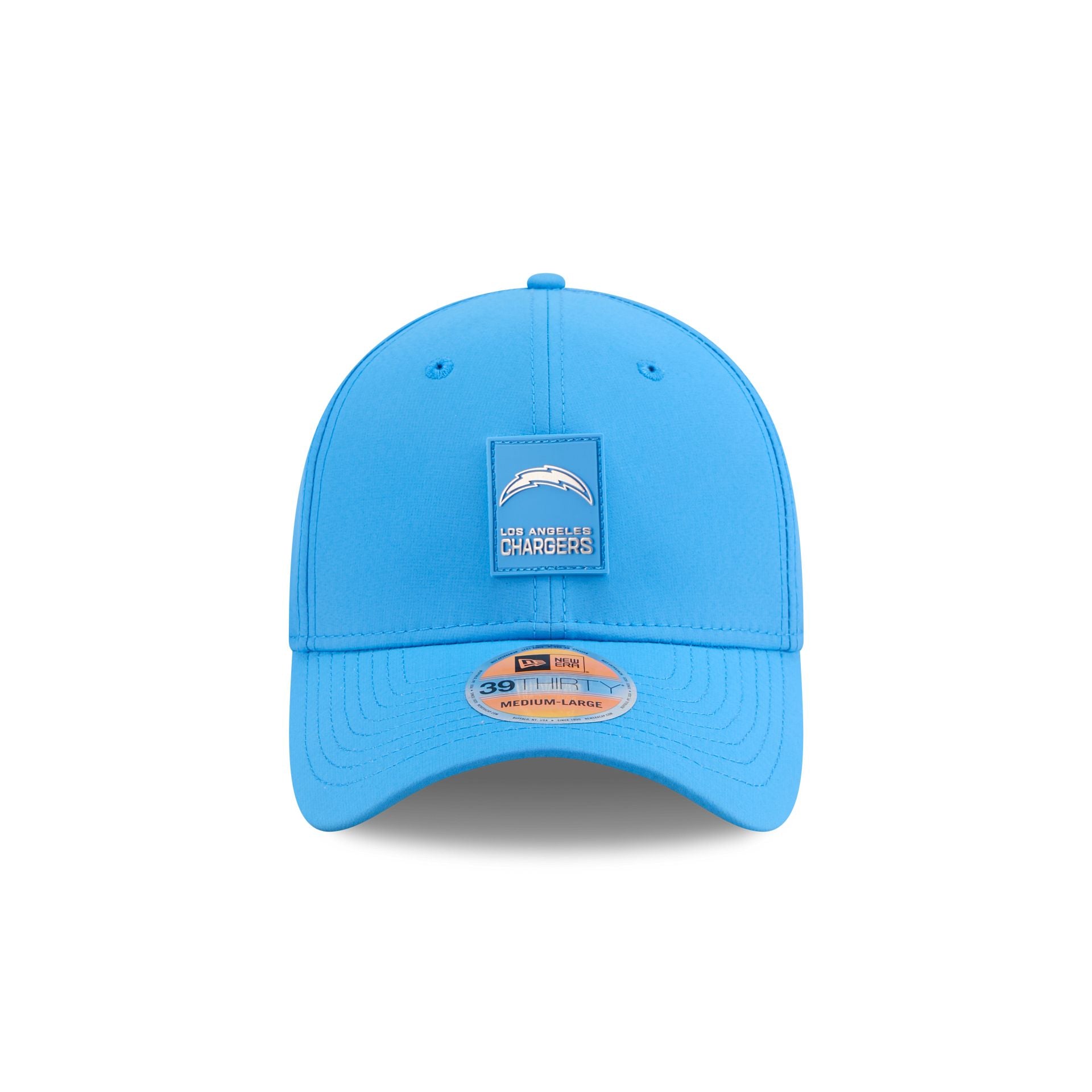 Los Angeles Chargers 2025 Sideline Hot Weather 39THIRTY Stretch Fit Hat