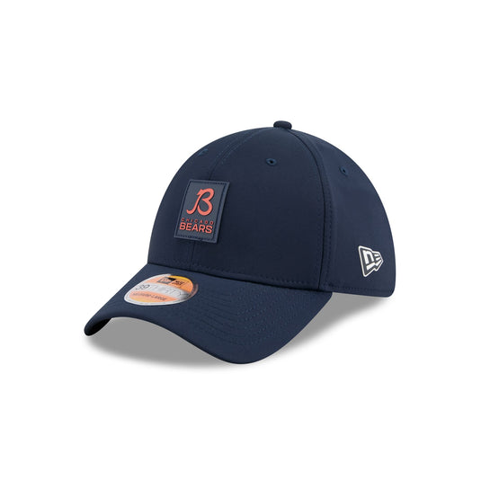 Chicago Bears 2025 Sideline Hot Weather B 39THIRTY Stretch Fit Hat - New Era Cap