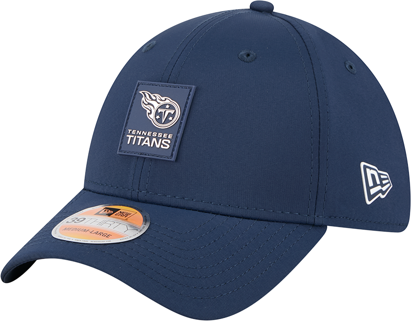 Tennessee Titans 2025 Sideline Hot Weather 39THIRTY Stretch Fit Hat