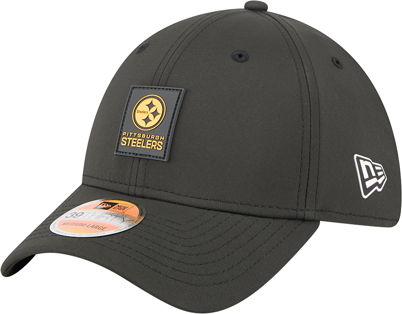 Pittsburgh Steelers 2025 Sideline Hot Weather 39THIRTY Stretch Fit Hat