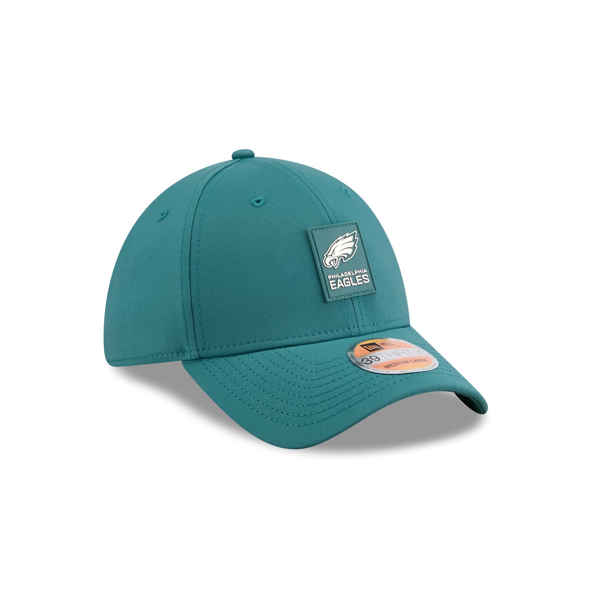 Philadelphia Eagles 2025 Sideline Hot Weather 39THIRTY Stretch Fit Hat