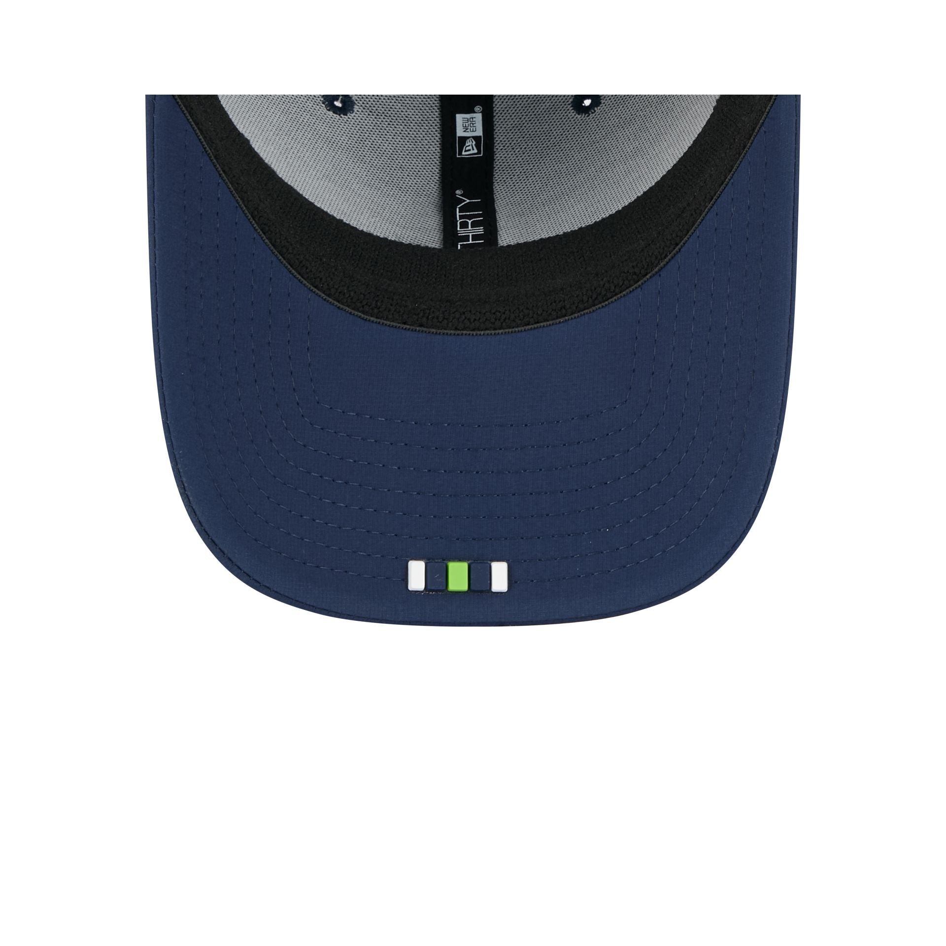 Seattle Seahawks 2025 Sideline Hot Weather 39THIRTY Stretch Fit Hat