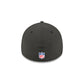 Philadelphia Eagles 2025 Sideline Hot Weather Black 39THIRTY Stretch Fit Hat