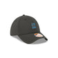 Carolina Panthers 2025 Sideline Hot Weather Black 39THIRTY Stretch Fit Hat