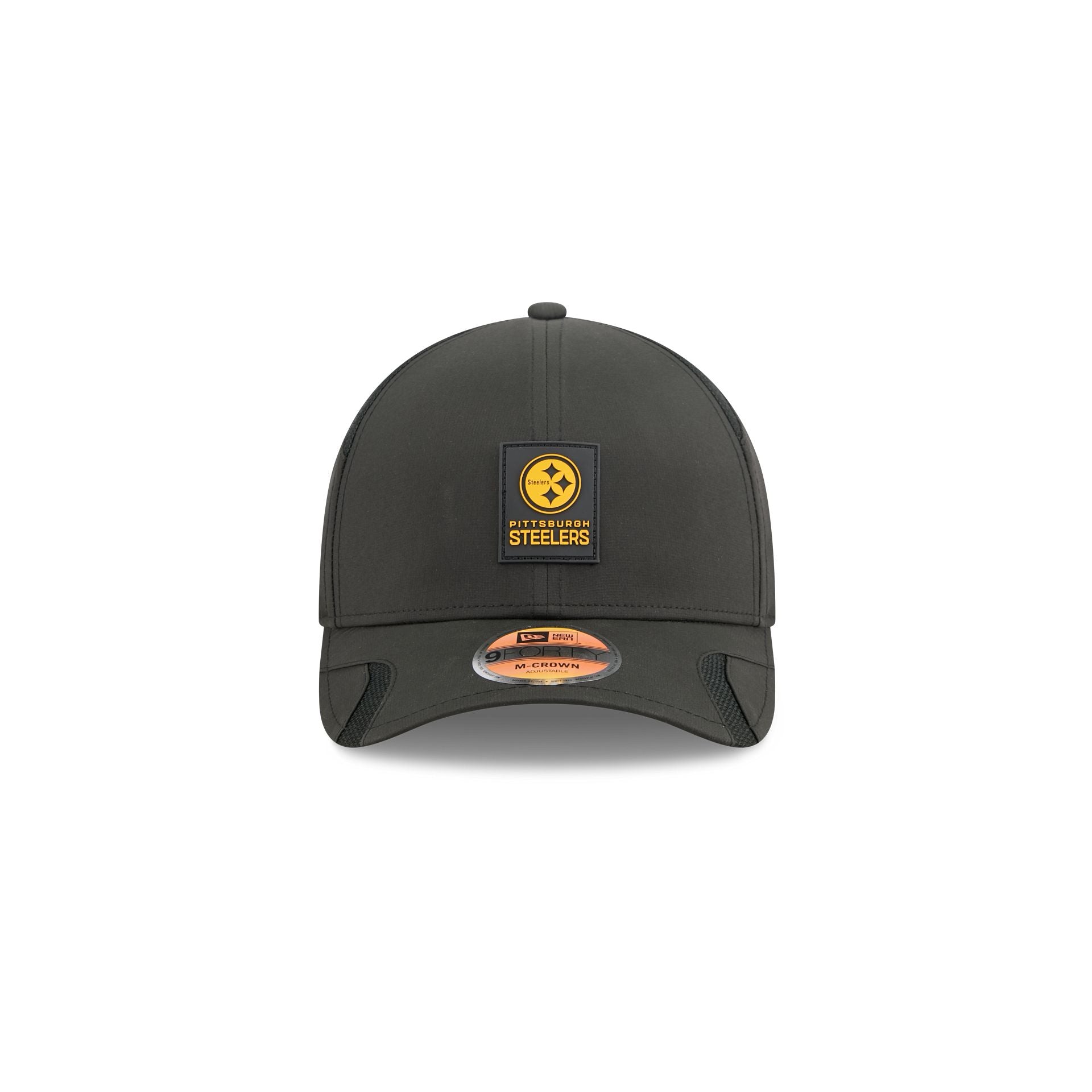 Pittsburgh Steelers 2025 Sideline Hot Weather Kids 9FORTY M-Crown Snapback Hat