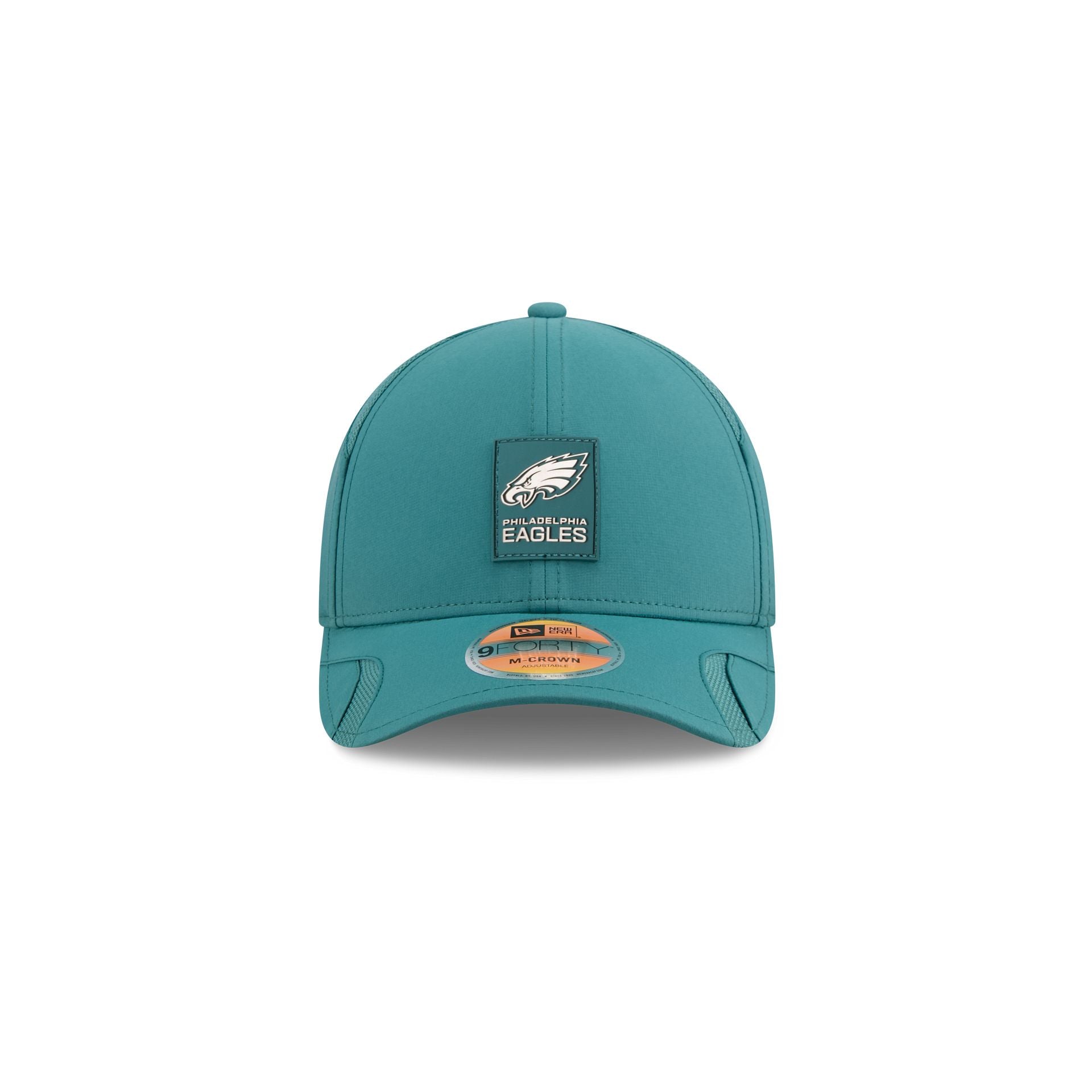 Philadelphia Eagles 2025 Sideline Hot Weather Kids 9FORTY M-Crown Snapback Hat