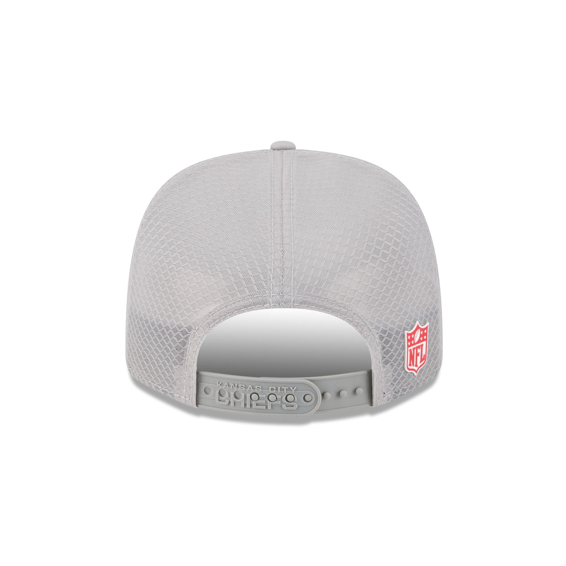 Kansas City Chiefs 2025 Sideline Hot Weather Gray 9SEVENTY Trucker Hat