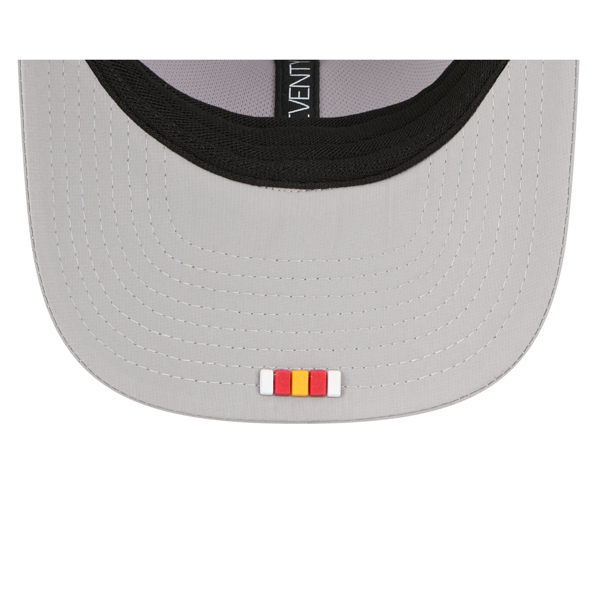 Kansas City Chiefs 2025 Sideline Hot Weather Gray 9SEVENTY Trucker Hat