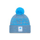 Carolina Panthers 2025 Sideline Cold Weather Gray Pom Knit Hat