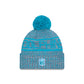 Miami Dolphins 2025 Sideline Cold Weather Gray Pom Knit Hat