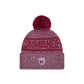 Washington Commanders 2025 Sideline Cold Weather Gray Pom Knit Hat