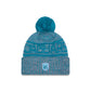 Jacksonville Jaguars 2025 Sideline Cold Weather Gray Pom Knit Hat