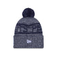 New England Patriots 2025 Sideline Cold Weather Gray Pom Knit Hat