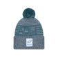 Philadelphia Eagles 2025 Sideline Cold Weather Gray Pom Knit Hat