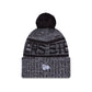 Pittsburgh Steelers 2025 Sideline Cold Weather Gray Pom Knit Hat